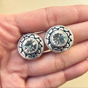 New brighten silver style clip on earrings
